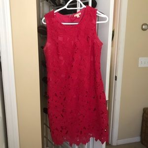 HOT PINK Miami cocktail dress